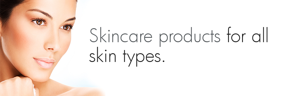 Skincare products for all skin types